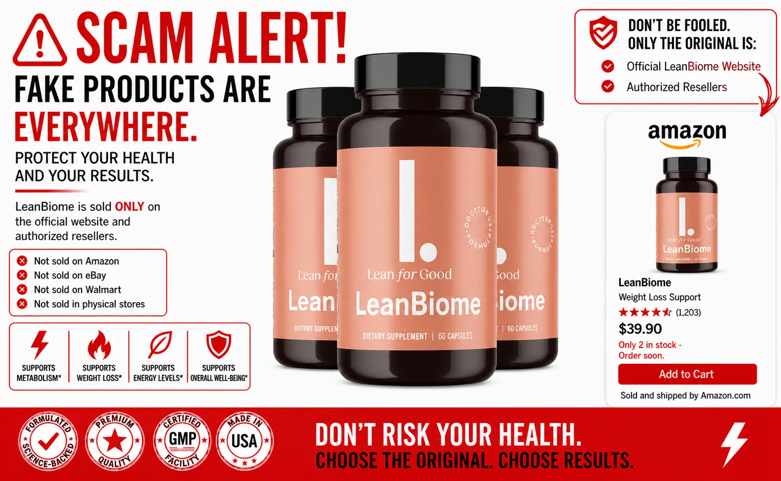 LeanBiome scam alert
